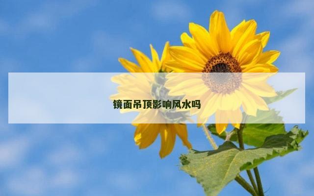 镜面吊顶影响风水吗